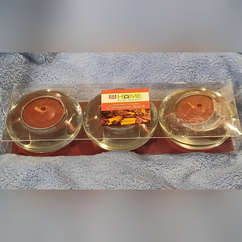 NWT! Rite-Aid Candle Set (3pk)